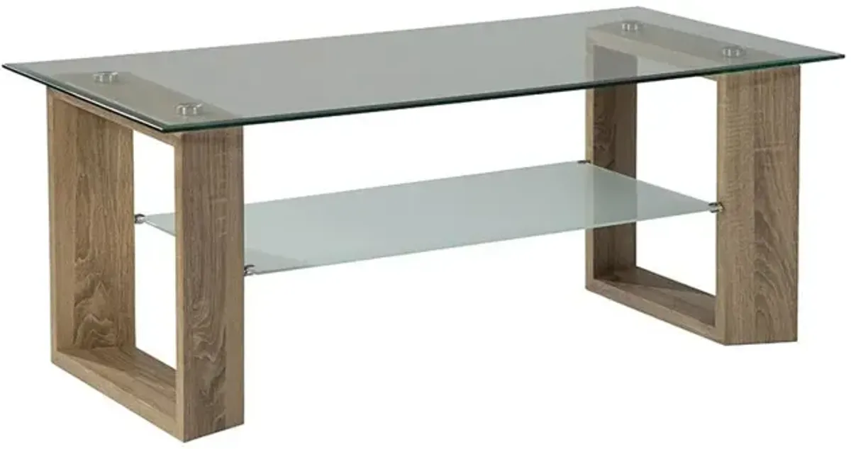 Upton II Black Cocktail Table