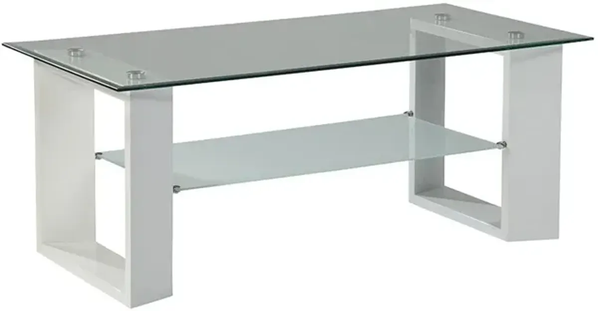 Upton II Black Cocktail Table