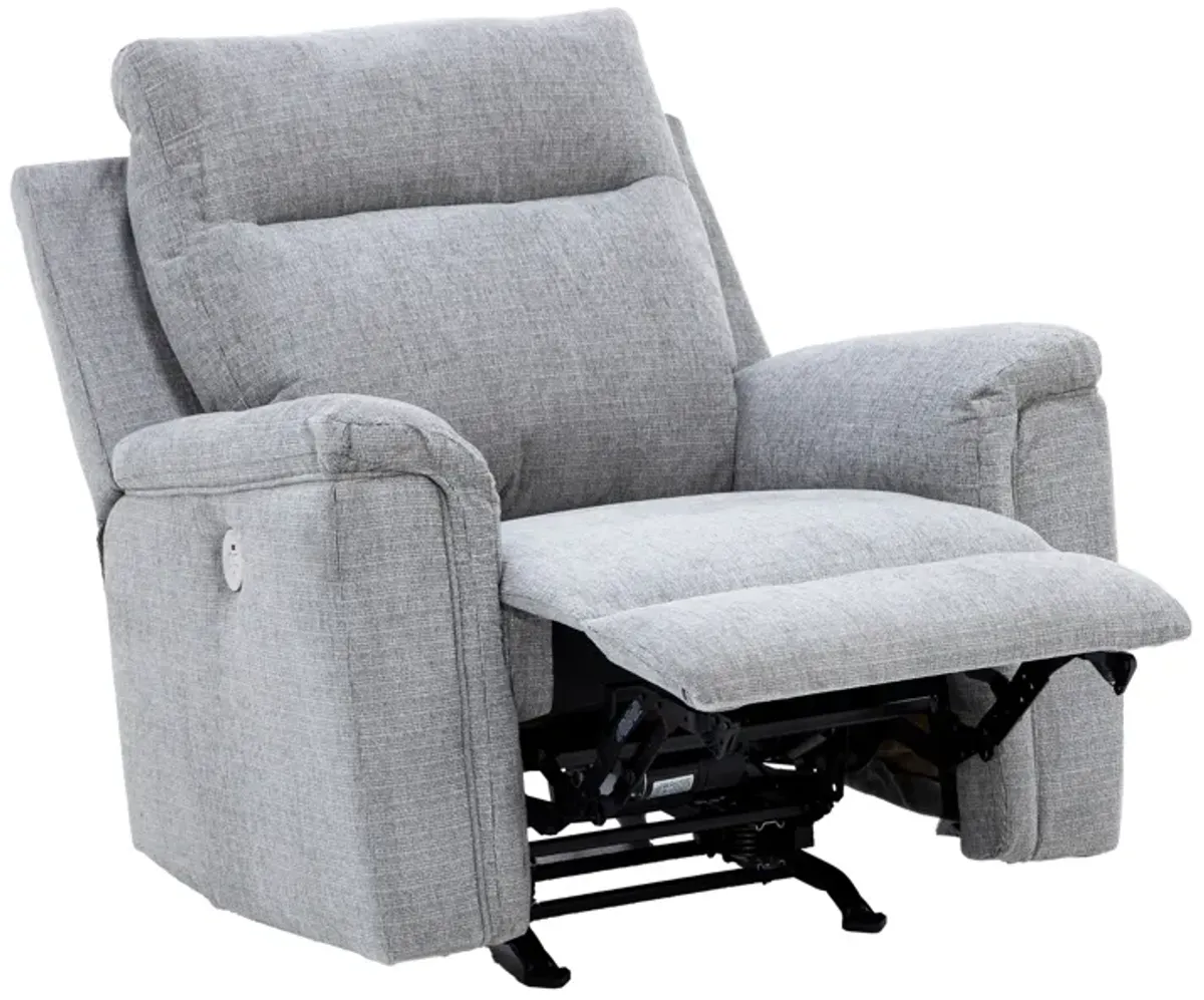 Keaton Power Rocking Recliner in Ash