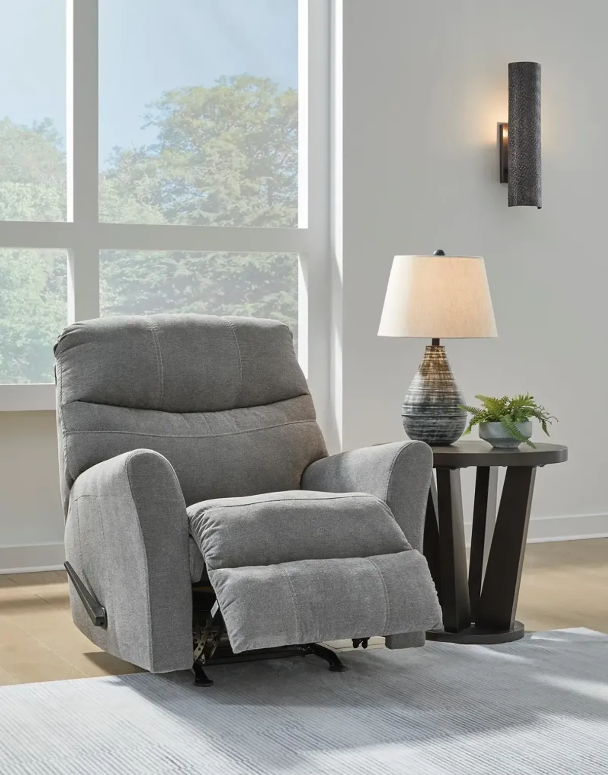 Counsell Recliner in Gray