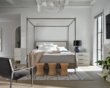 Modern Farmhouse King Poster Bed
