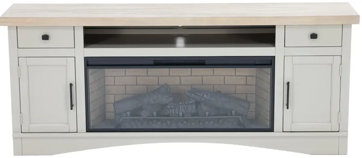 Collins 78" Fireplace