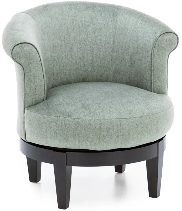 Attica Swivel Chair in Kale