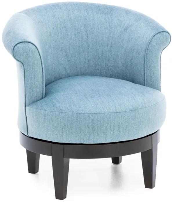 Attica Swivel Chair in Ocean