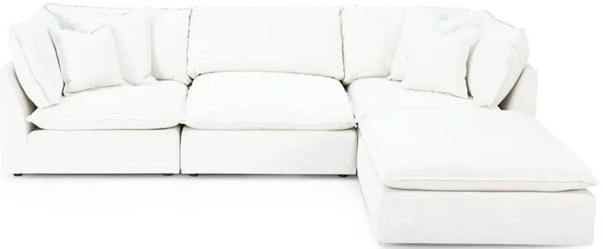 Direct Design Nomad 4-Pc. Reversible Chaise Sofa