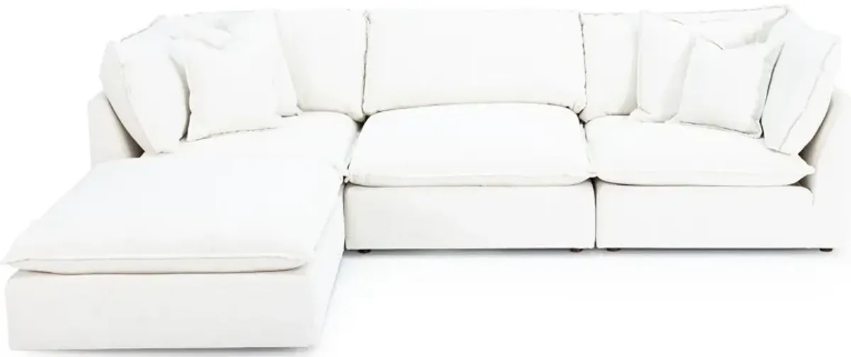 Direct Design Nomad 4-Pc. Reversible Chaise Sofa