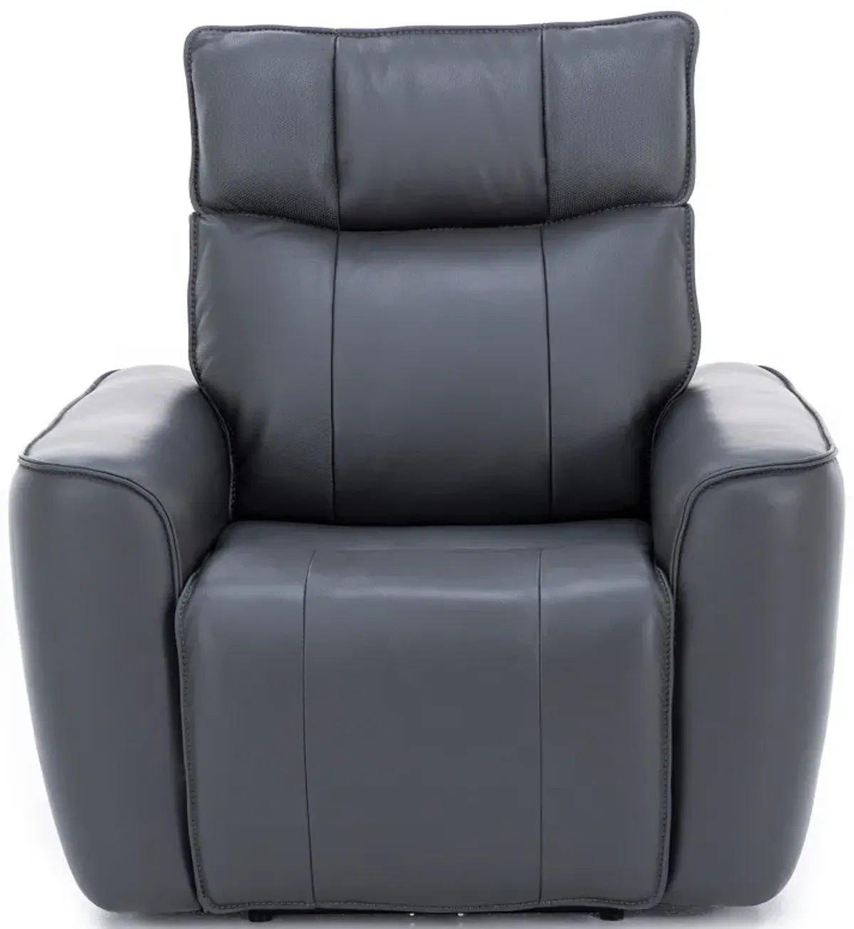 Marcus Leather Power Headrest Wall Recliner With Heat, Massage And High Definition Sound System