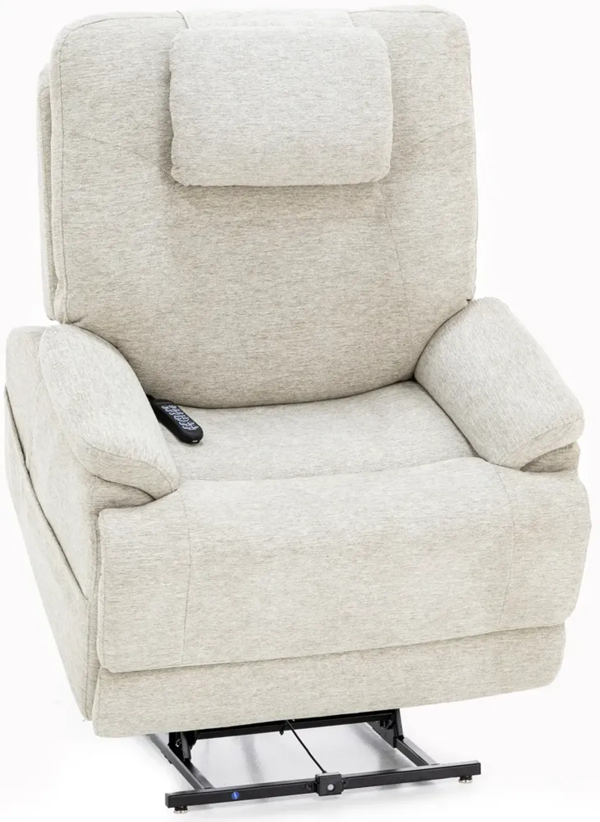 Zecliner Model 2 Fully Loaded Sleep Lift Chair With Heat And Massage in Shell Nanobionic Fabric