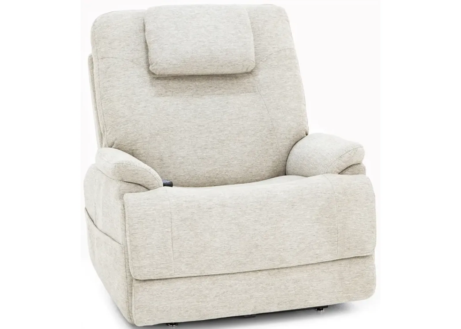 Zecliner Model 2 Fully Loaded Sleep Lift Chair With Heat And Massage in Shell Nanobionic Fabric