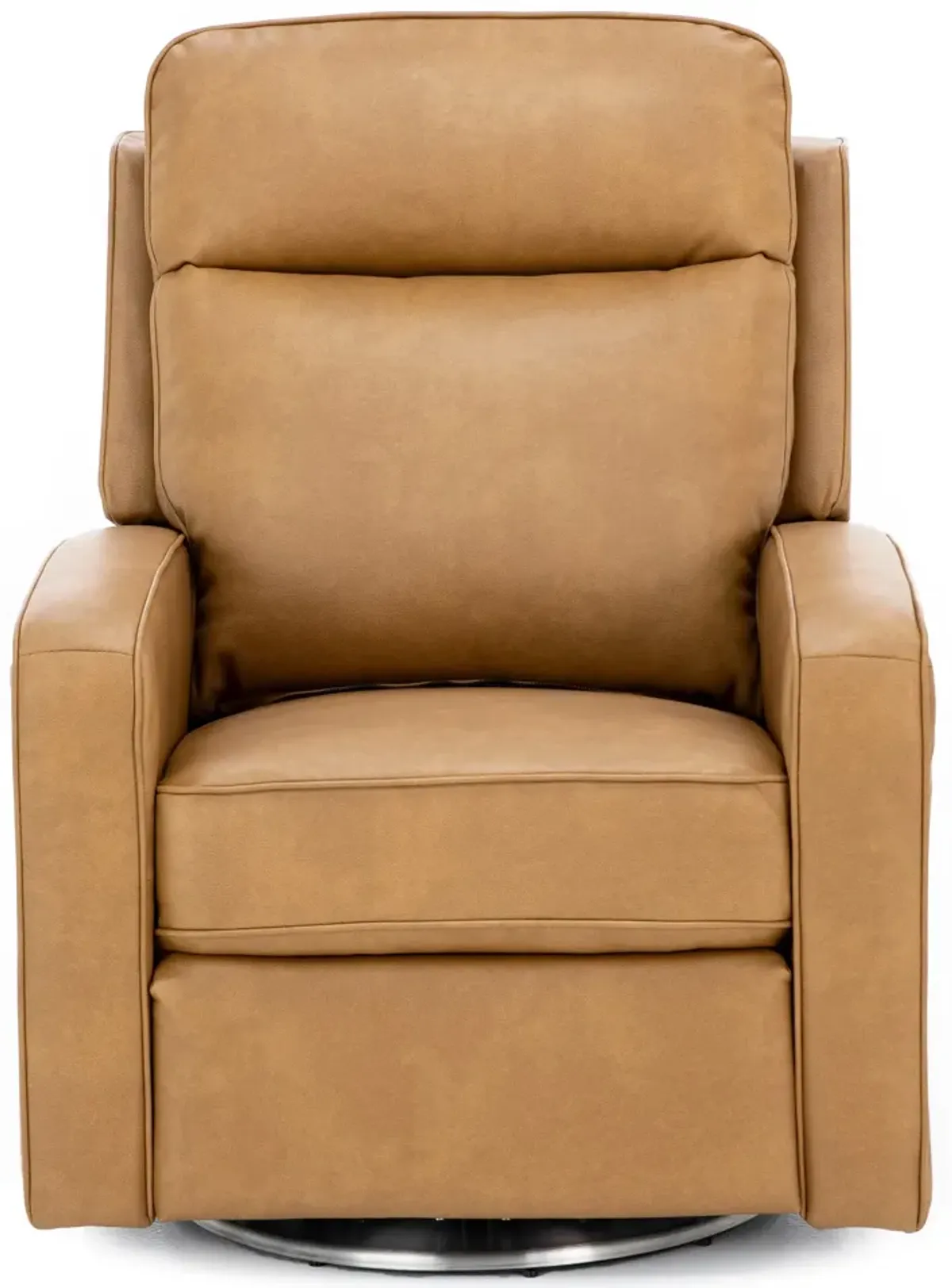 Bryan Fully Loaded Layflat Swivel Recliner in Saddle