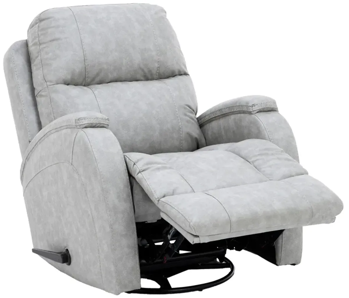 Tina Swivel Glider Recliner in Pebble