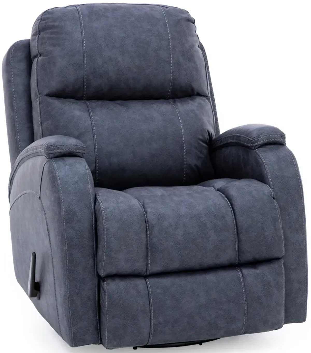 Tina Swivel Glider Recliner in Graphite