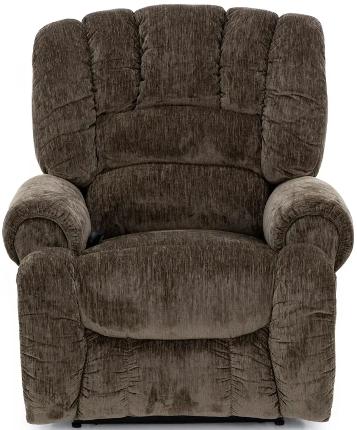 Atlas Oversized Power Recliner in Driftwood