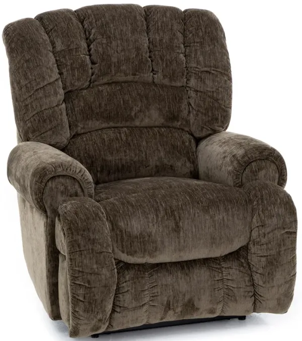 Atlas Oversized Power Recliner in Driftwood