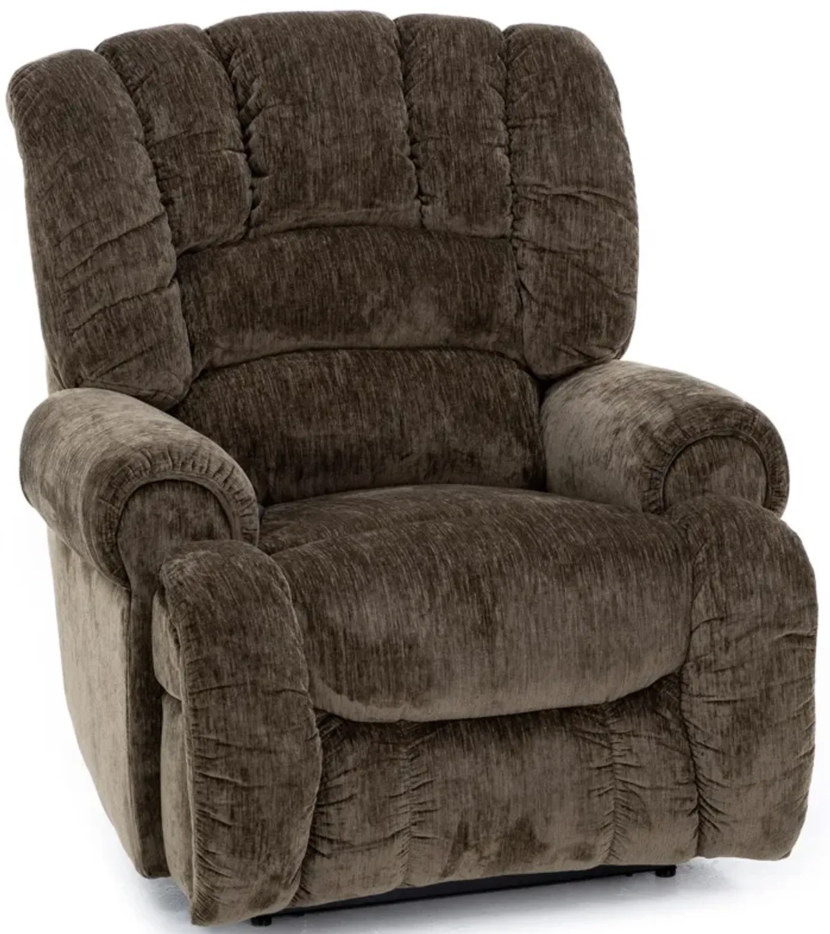 Atlas Oversized Power Recliner in Driftwood