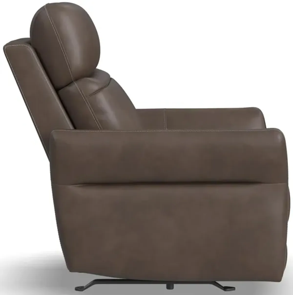 Ceres Fully Loaded Zero Gravity Rocking Recliner With Heat And Massage in Brown