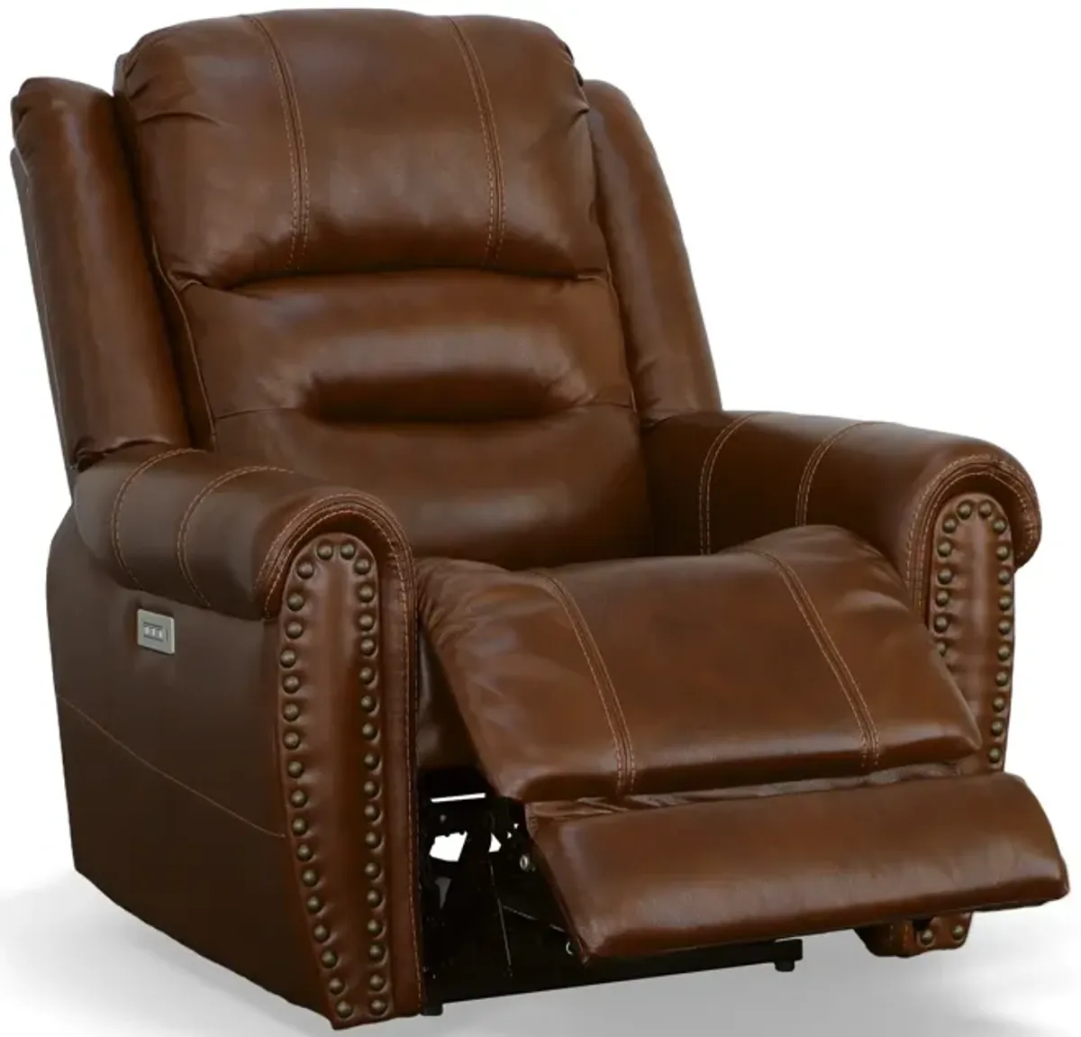 Oscar Leather Fully Loaded Recliner