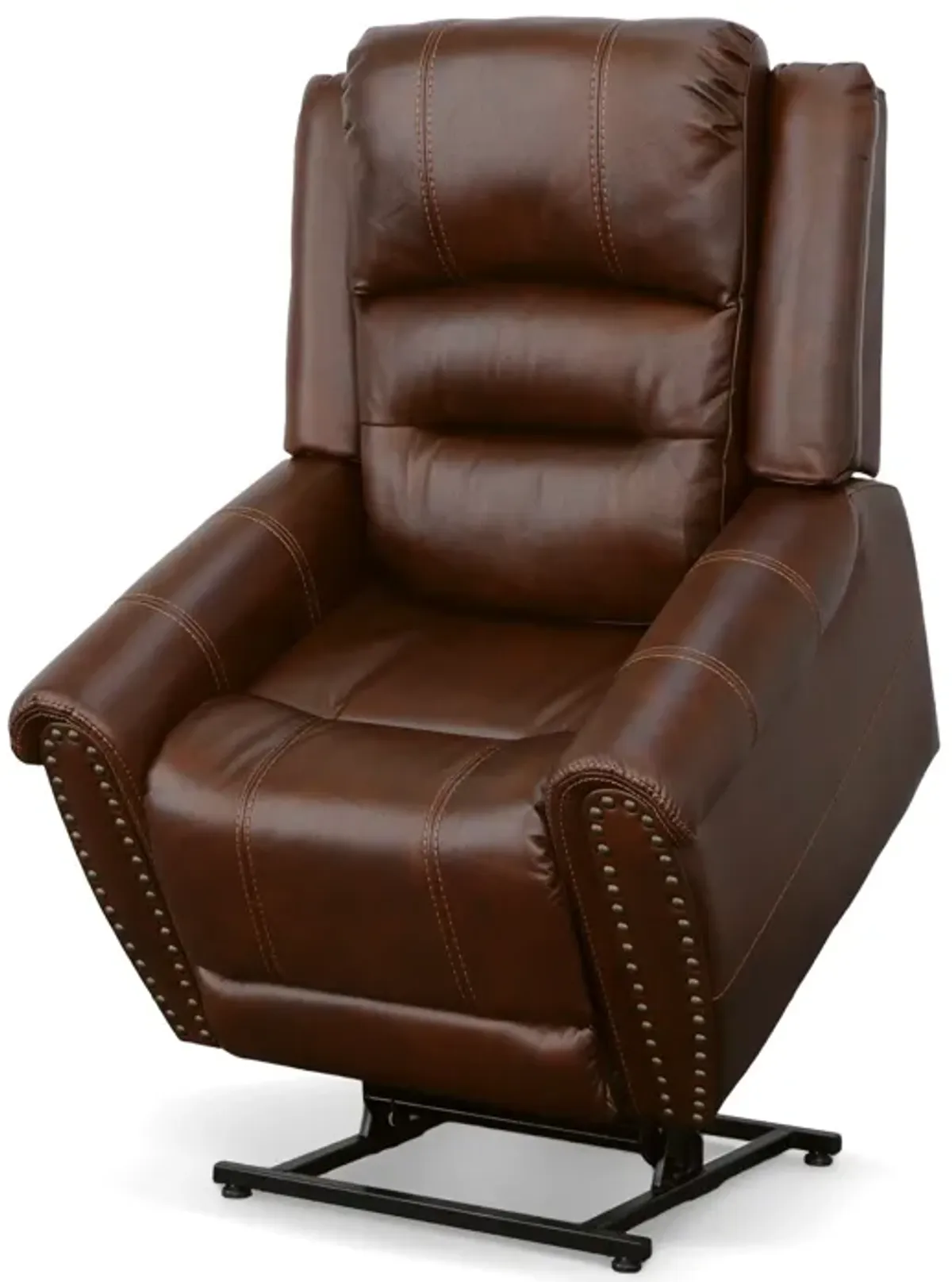 Oscar Fully Loaded Lift Chair in Light Brown