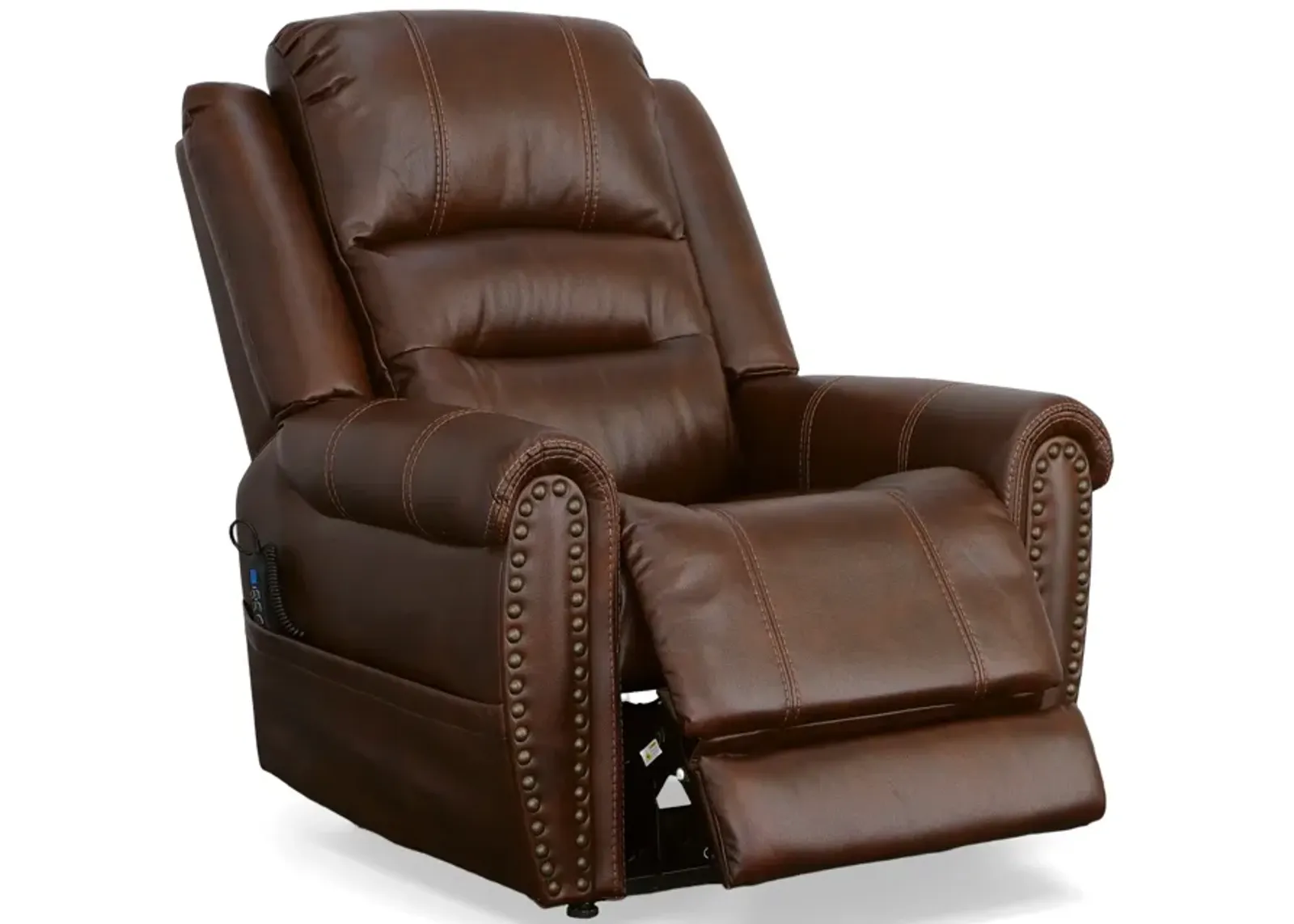 Oscar Fully Loaded Lift Chair in Light Brown