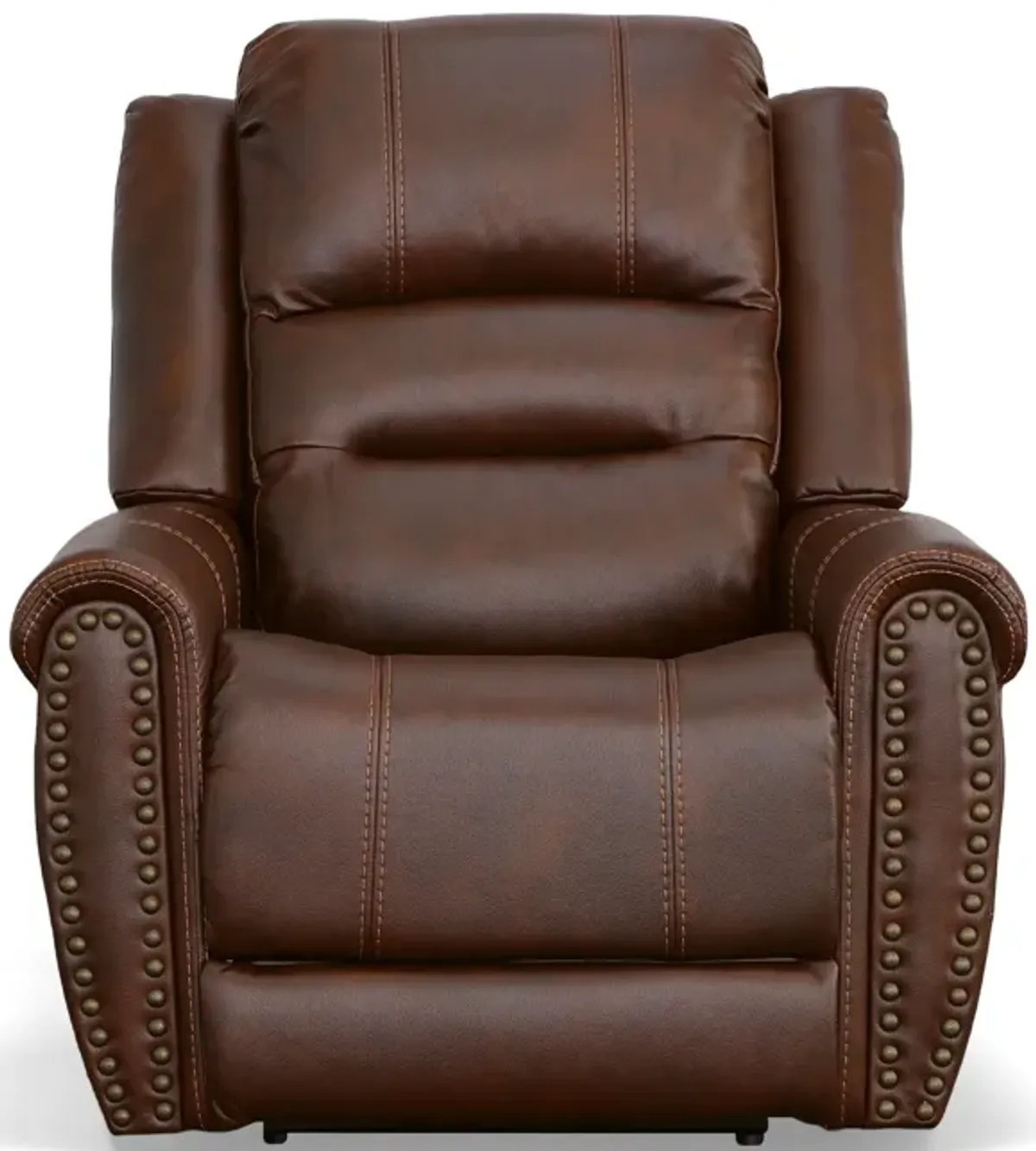 Oscar Fully Loaded Recliner in Light Brown