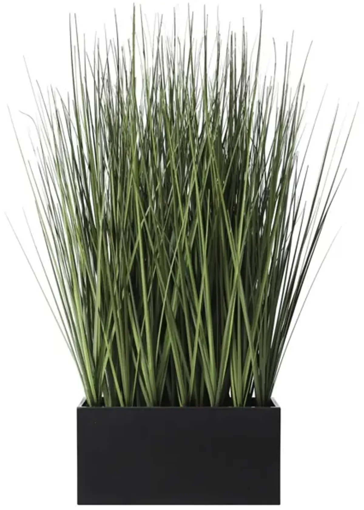 Faux Grass In Black Box 13"W x 18"H