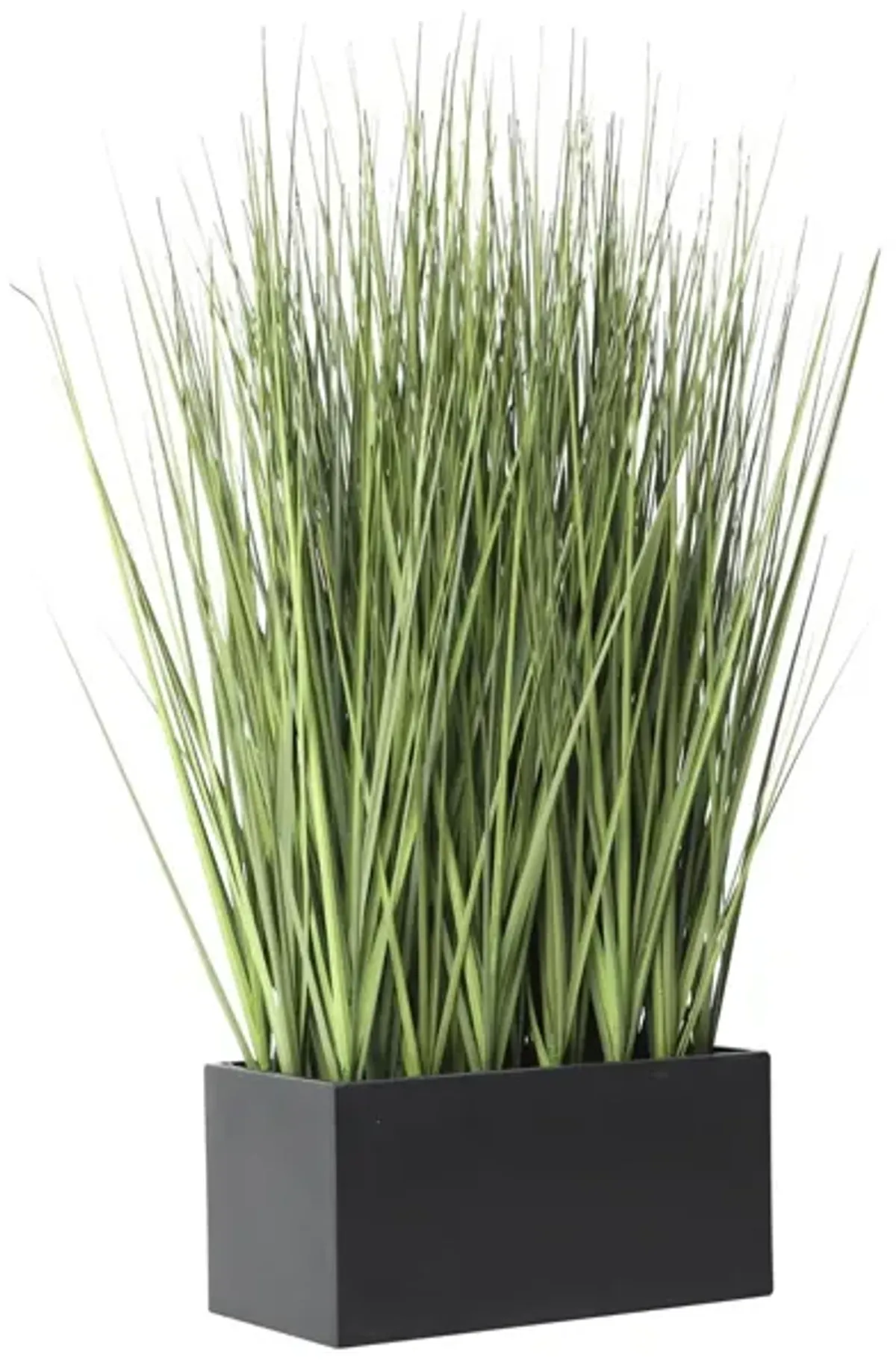 Faux Grass In Black Box 13"W x 18"H