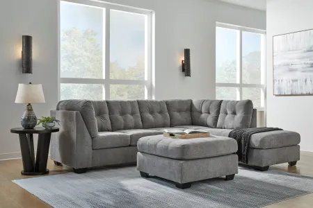 Counsell 2-Pc. Sectional in Gray