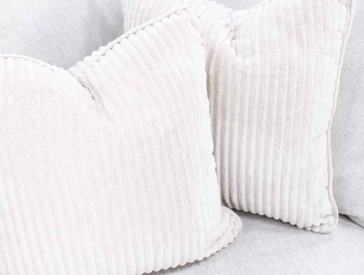 Mayflower 5-Pc. Power Headrest Reclining Modular In Ashland Sand With 3 Reclining Seats