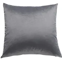 Light Grey Down Pillow 24"W x 24"H