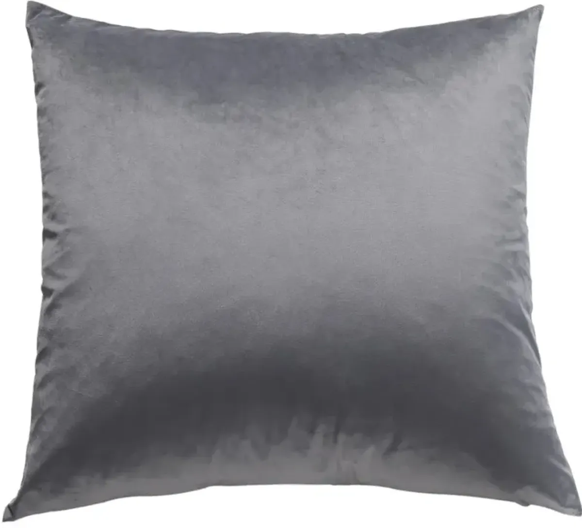 Light Grey Down Pillow 24"W x 24"H