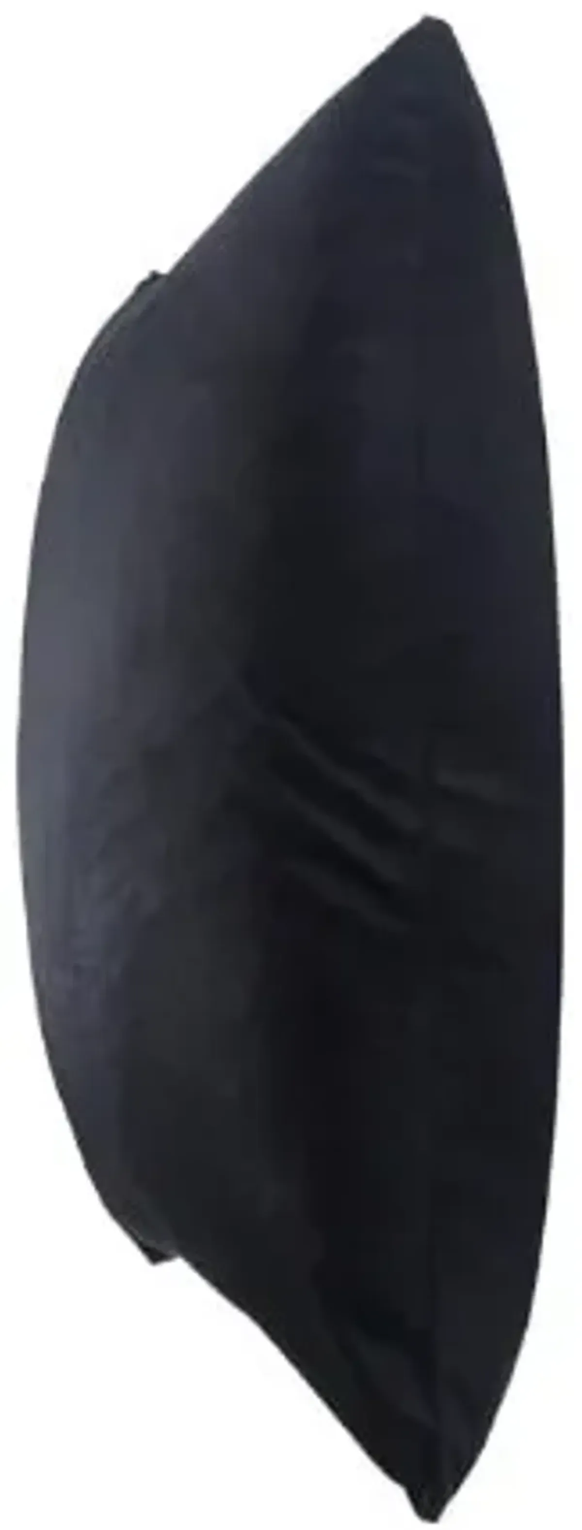 Black Down Pillow 24"W x 24"H