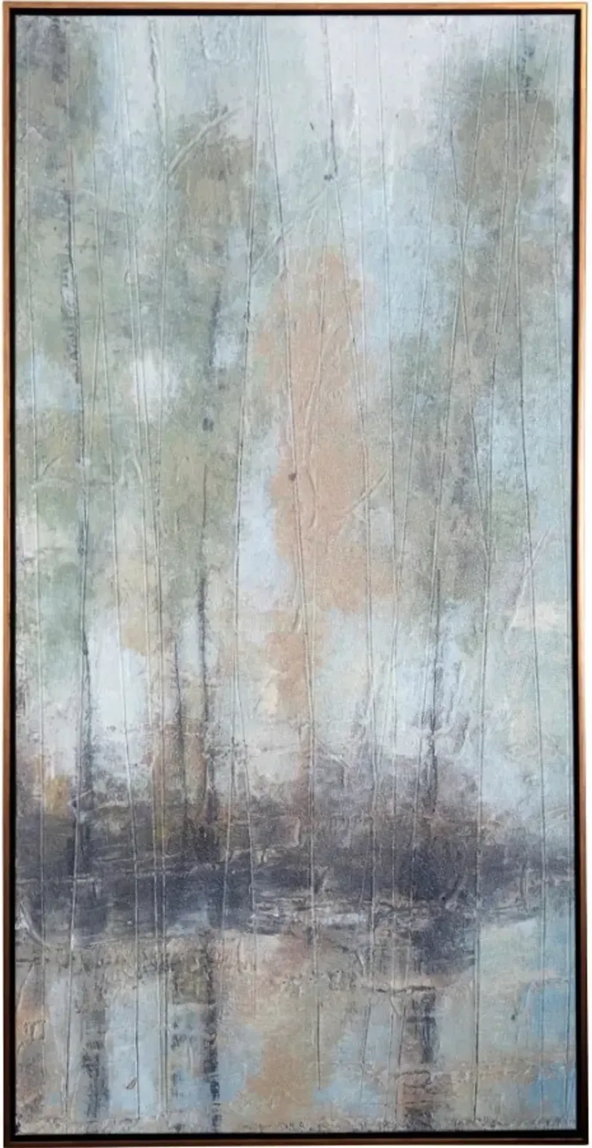 Green Forest II Canvas Art 32"W x 62"H