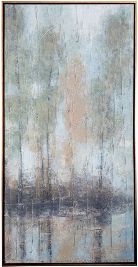 Green Forest II Canvas Art 32"W x 62"H