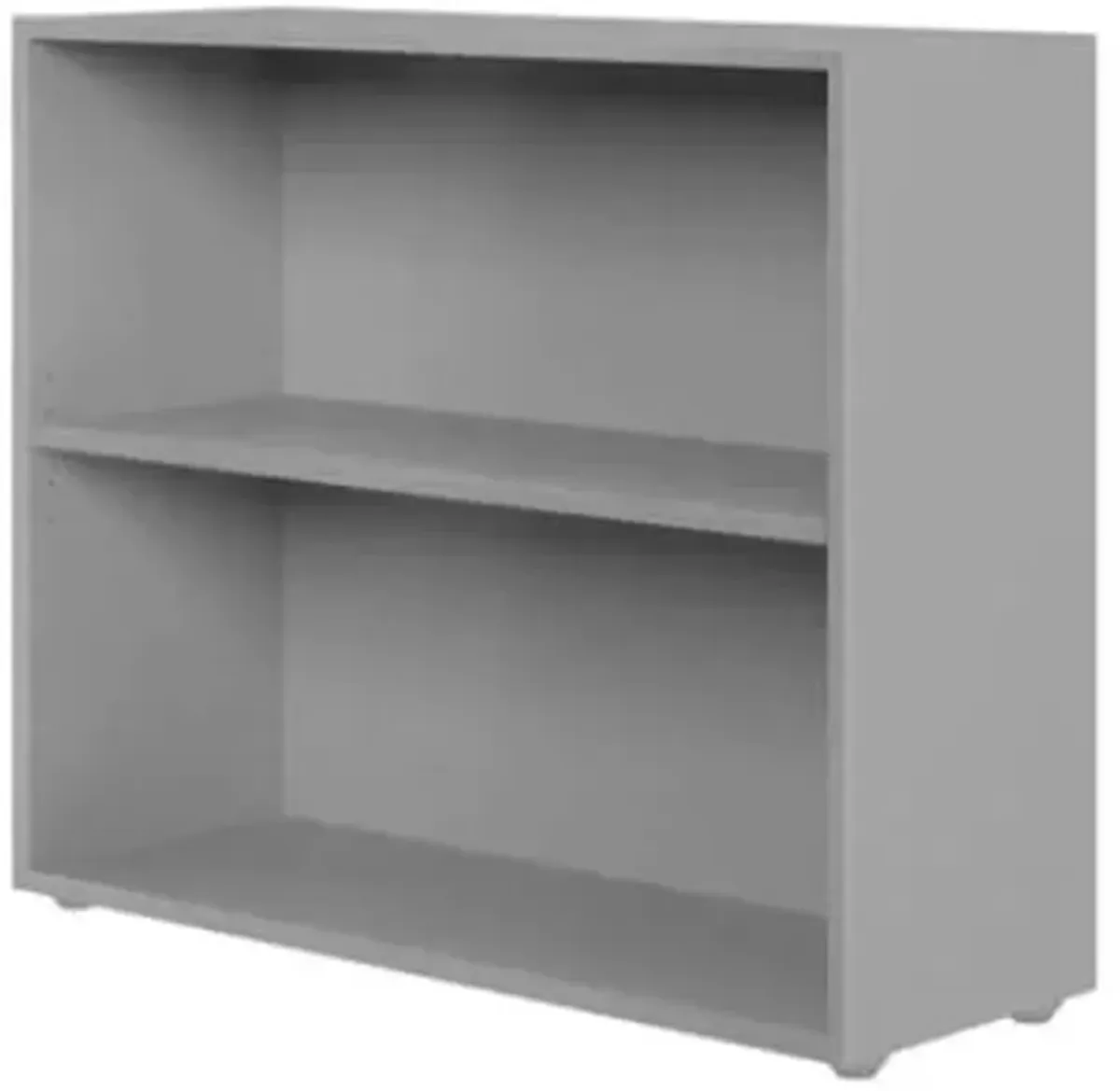 Low Bookcase In Grey