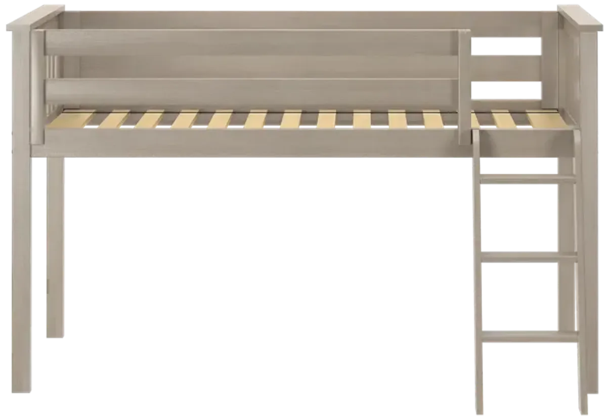 Low Loft Bed with Ladder