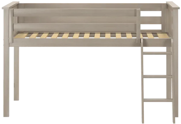 Low Loft Bed with Ladder