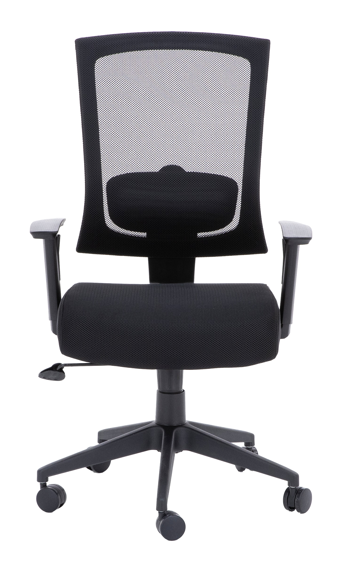 Black Lumbar Support Office Chair