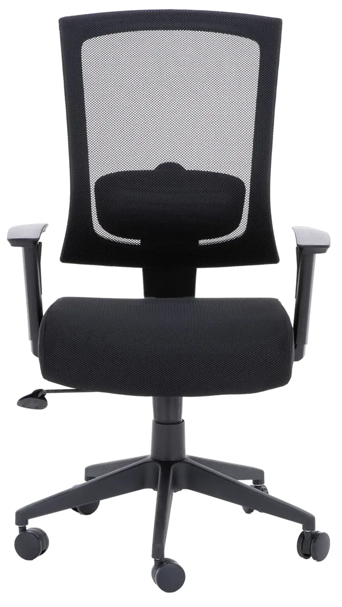 Black Lumbar Support Office Chair