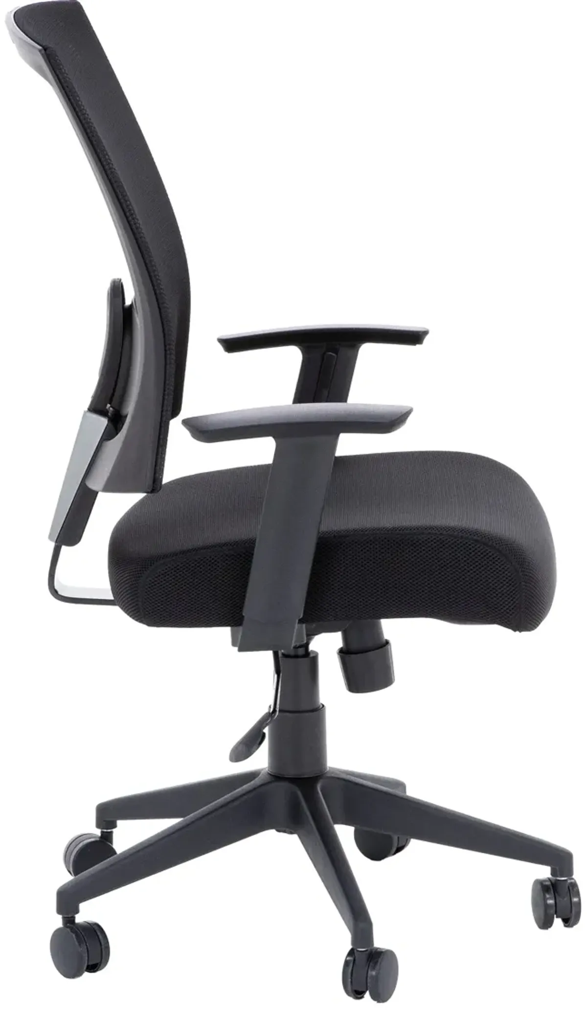 Black Lumbar Support Office Chair