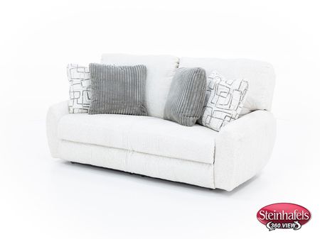 Nolan Power Lay-Flat Reclining Sofa in Cream