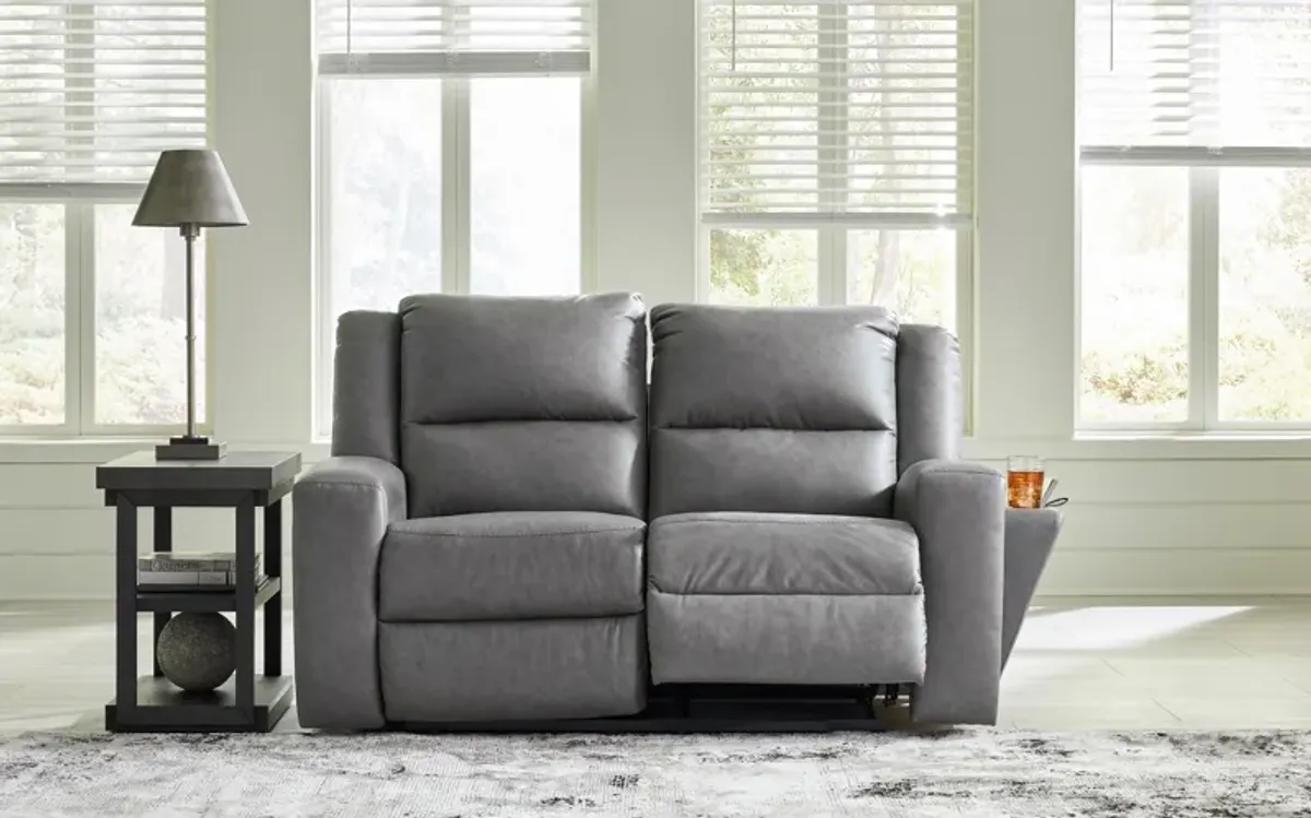 Brixton Wall Saver Reclining Loveseat With Hidden Cupholders