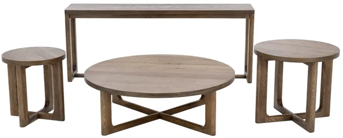 Reston Round End Table