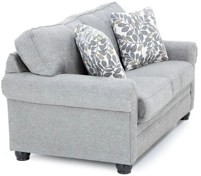 Cynthia Loveseat in Dolphin