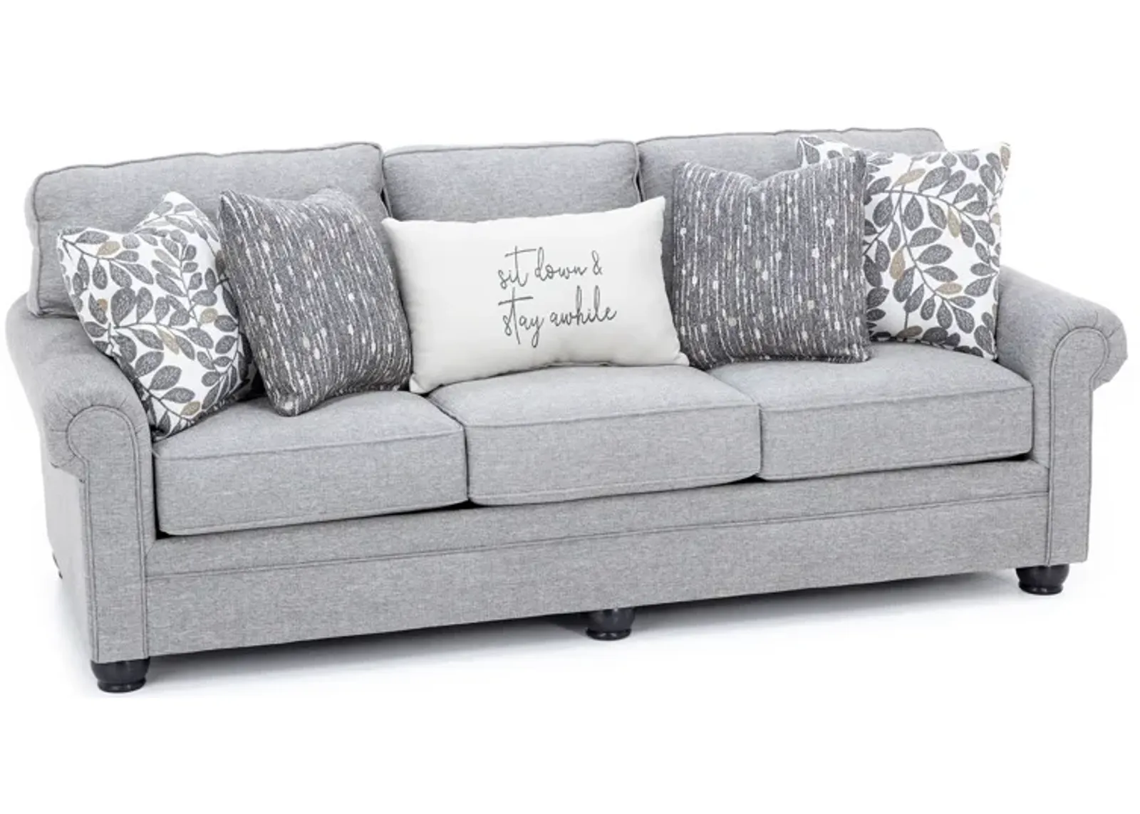 Cynthia Sofa in Dolphin