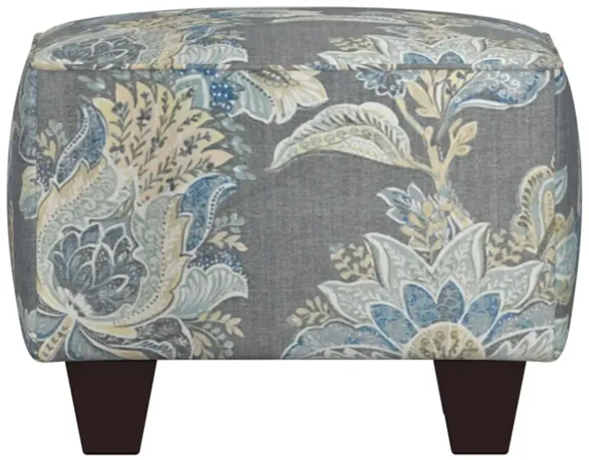 Cynthia Accent Ottoman in Regent