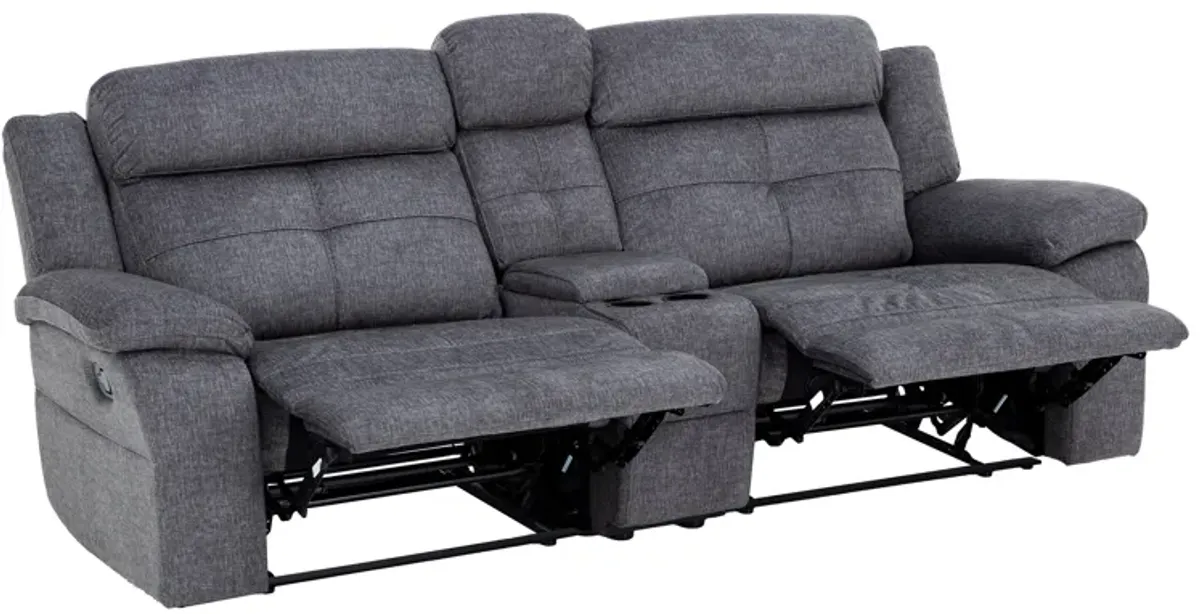 Phoenix 3-Pc. Reclining Console Loveseat