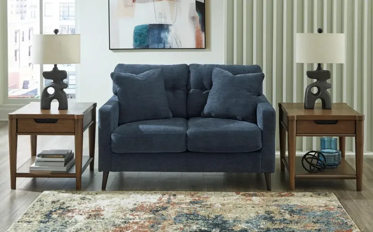 Bronx Loveseat in Navy