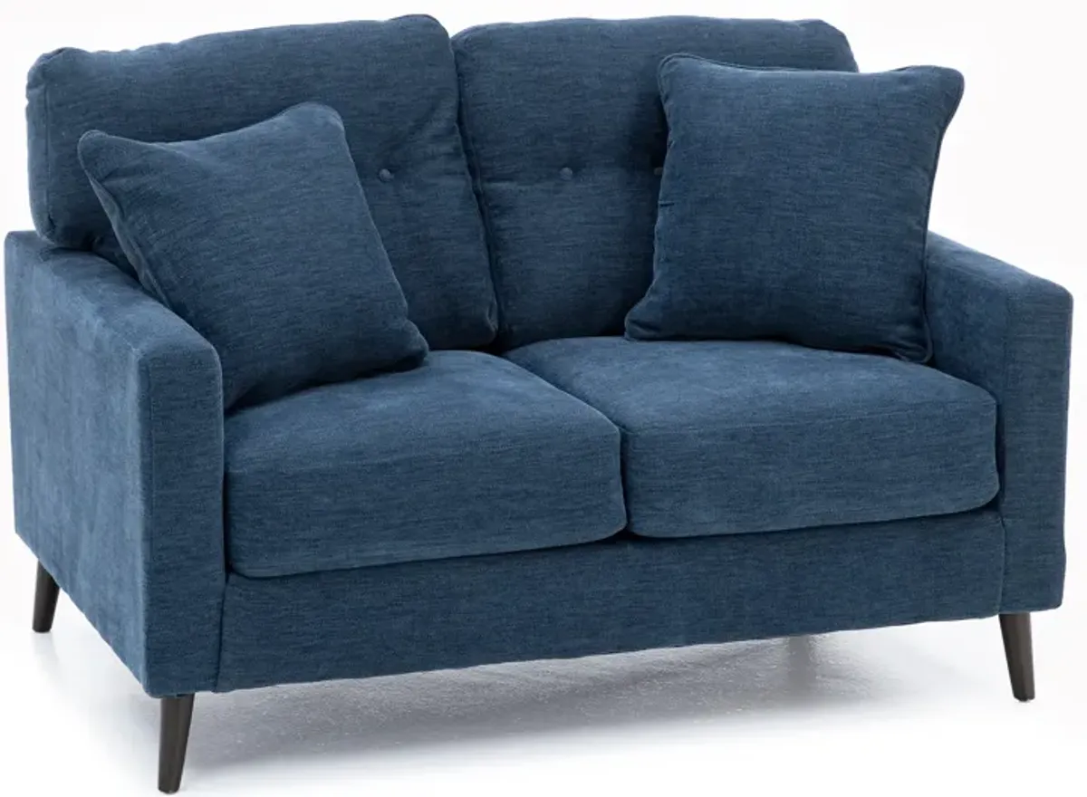 Bronx Loveseat in Navy