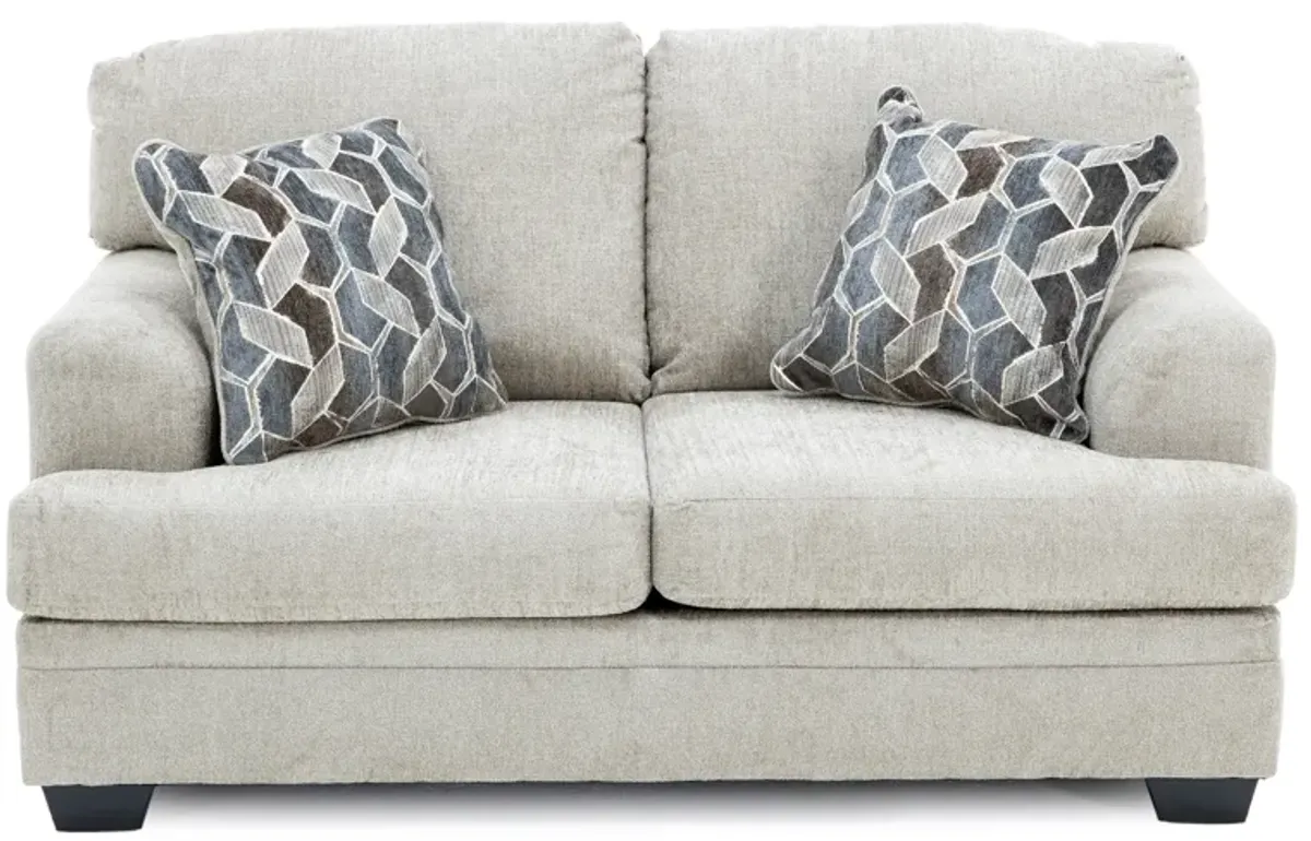 Harvey Loveseat in Taupe