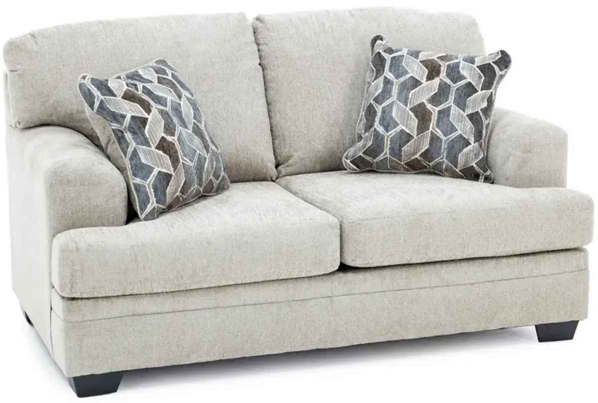 Harvey Loveseat in Taupe